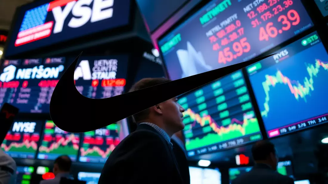 Nike's Path to Recovery Faces a Multi-Year Climb Illustration mit AI erstellt übermittelt durch boerse-global.de