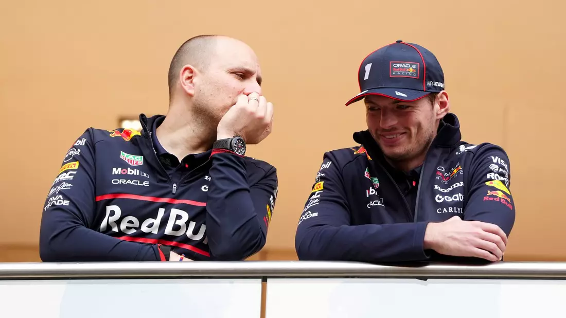 Gianpiero Lambiase (l) wird Red Bull und Max Verstappen verlassen. (Archivbild) - Bild: David Davies/PA Wire/dpa