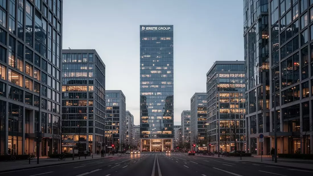 Erste Group Aktie: Rumänien bremst - Bild: über boerse-global.de