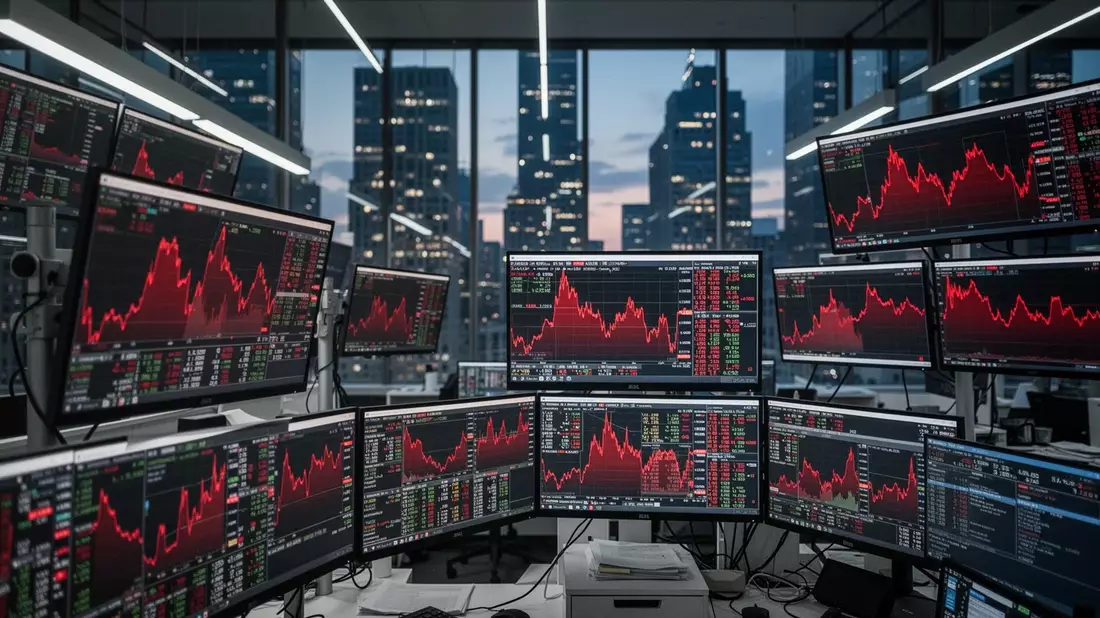 S&P 500: Ölpreisschock trübt Stimmung - Bild: über boerse-global.de