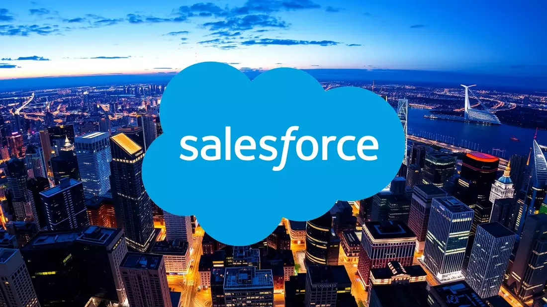 Salesforce's $50 Billion Bet Defies Market Pessimism Illustration mit AI erstellt übermittelt durch boerse-global.de