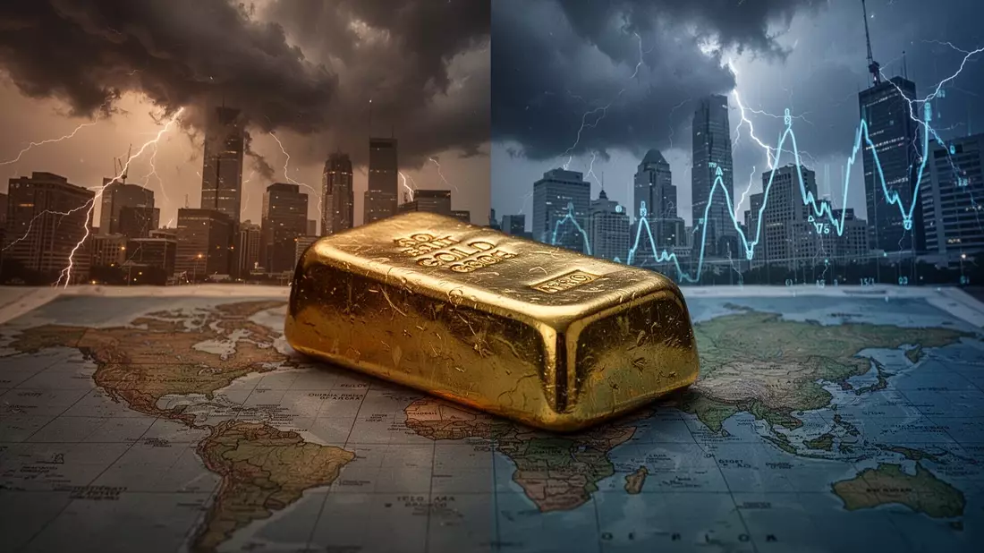 Gold: Zinsangst trifft Geopolitik - Bild: über boerse-global.de