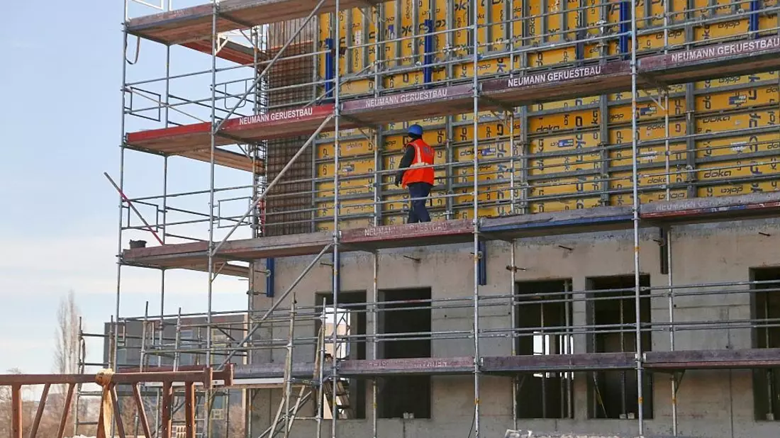 Bauarbeiter auf Baustelle (Archiv) - Bild: via dts Nachrichtenagentur