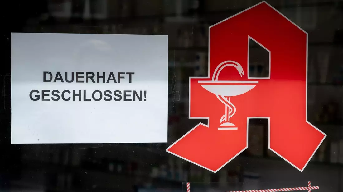Apothekensterben setzt sich auch 2026 fort: Erstes Quartal bestätigt Trend seit über 25 Jahren - Bild: presseportal.de