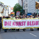 Für die Kunstfreiheit wurde in Berlin schon 2019 demonstriert. (Archivbild) - Foto: Annette Riedl/dpa