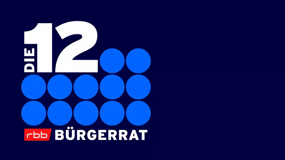 Die 12 - rbb Bürgerrat: neues Diskussionsformat im rbb Fernsehen - Bild: presseportal.de