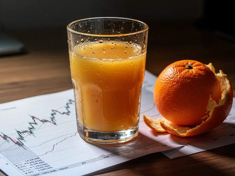 Orangensaft: Prognose-Krimi im Mai - Foto: über boerse-global.de