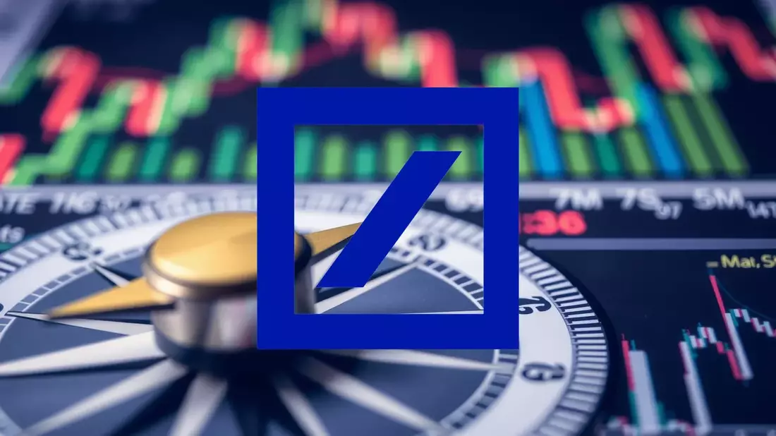 Deutsche Bank Navigates Leadership Transition and Trade Shocks Illustration mit AI erstellt übermittelt durch boerse-global.de