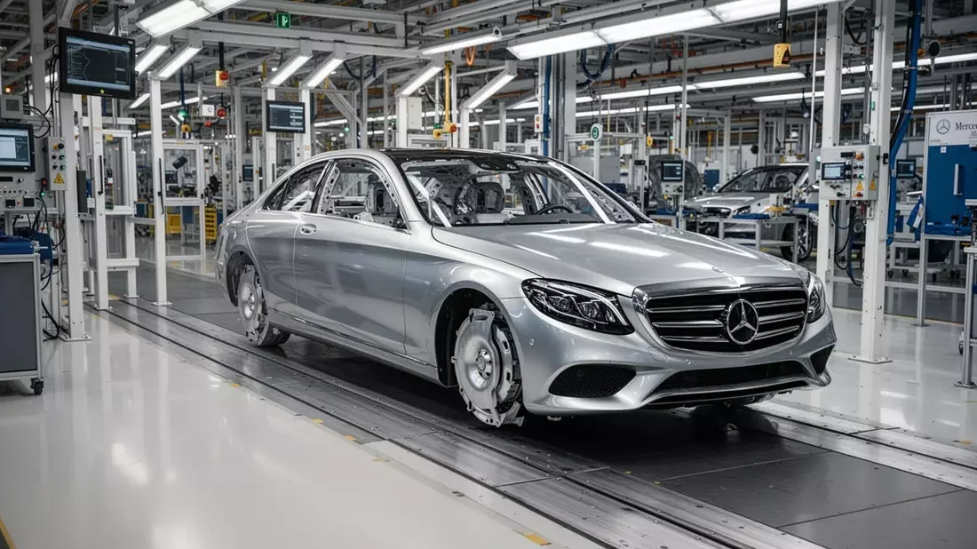 Mercedes-Benz Aktie: Absatz unter Druck - Bild: über boerse-global.de