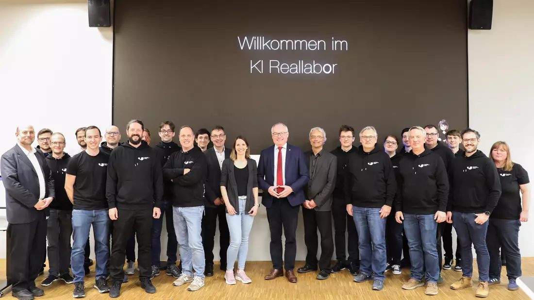 KI-Reallabor an der USTP - Bild: USTP / Mark Hammer über pressetext.de