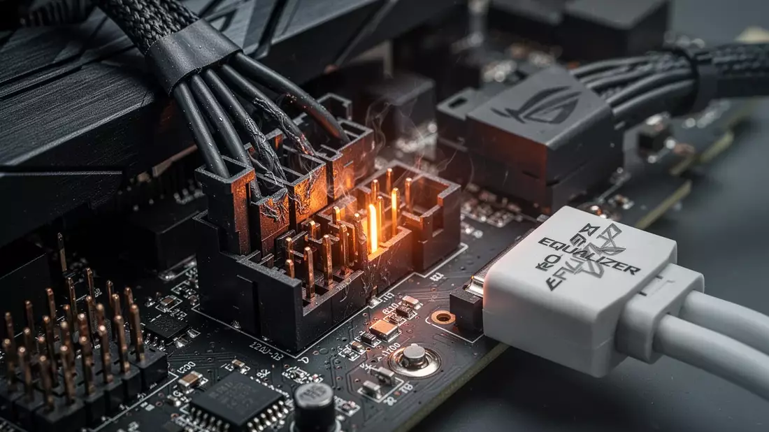 Asus ROG Equalizer: Spezialkabel soll schmelzende Grafikkarten-Stecker stoppen - Bild: über boerse-global.de