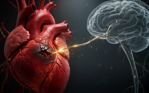 Herzinfarkt: Gehirn verschlimmert Schaden durch Nerven-Signalweg - Foto: über boerse-global.de