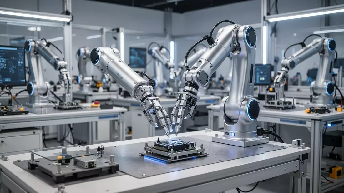 Roboter-Revolution: KI-gesteuerte Automaten erobern Mittelstand - Bild: über boerse-global.de