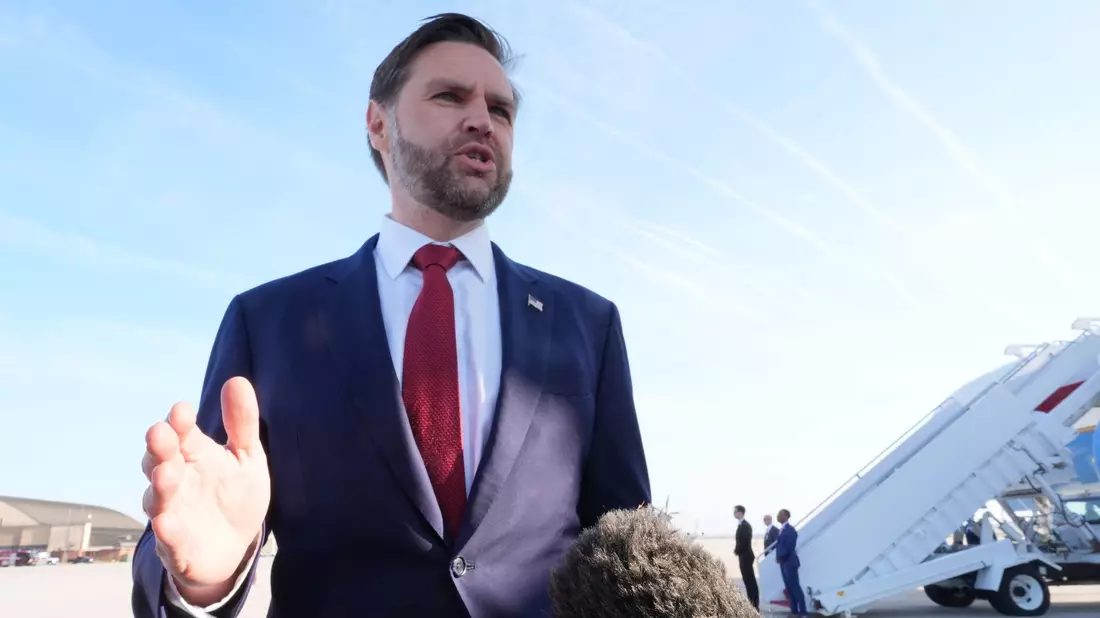 Die US-Delegation wird von Vizepräsident JD Vance angeführt. - Bild: Jacquelyn Martin/AP POOL/AP/dpa