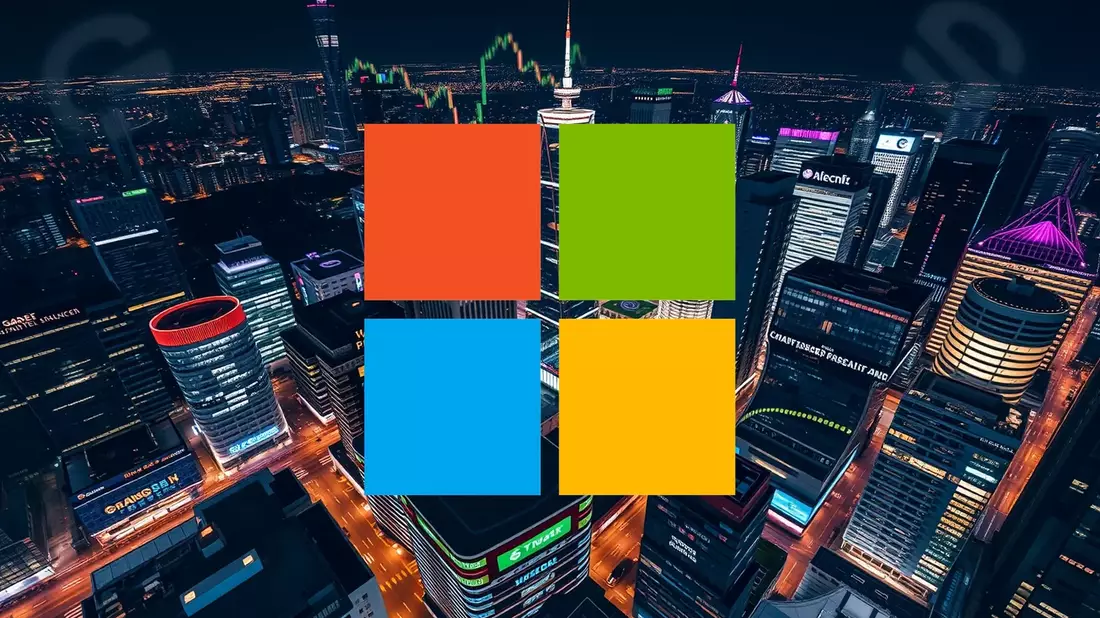 Microsoft: El agente de cambio llega en un momento de tensión bursátil Illustration mit AI erstellt übermittelt durch boerse-global.de