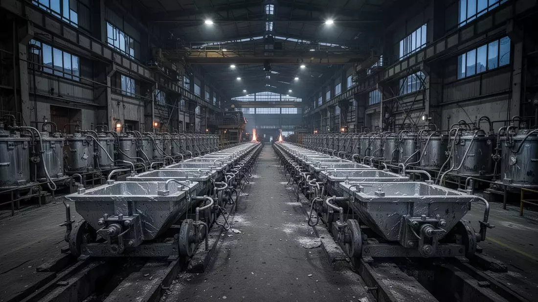 Aluminium: Produktion vor Totalausfall - Bild: über boerse-global.de