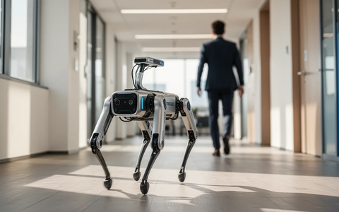 Roboter-Hund mit KI-Gesprächsführung soll Blindenführhunde ersetzen - Foto: über boerse-global.de