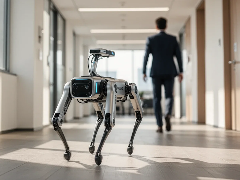 Roboter-Hund mit KI-Gesprächsführung soll Blindenführhunde ersetzen - Foto: über boerse-global.de