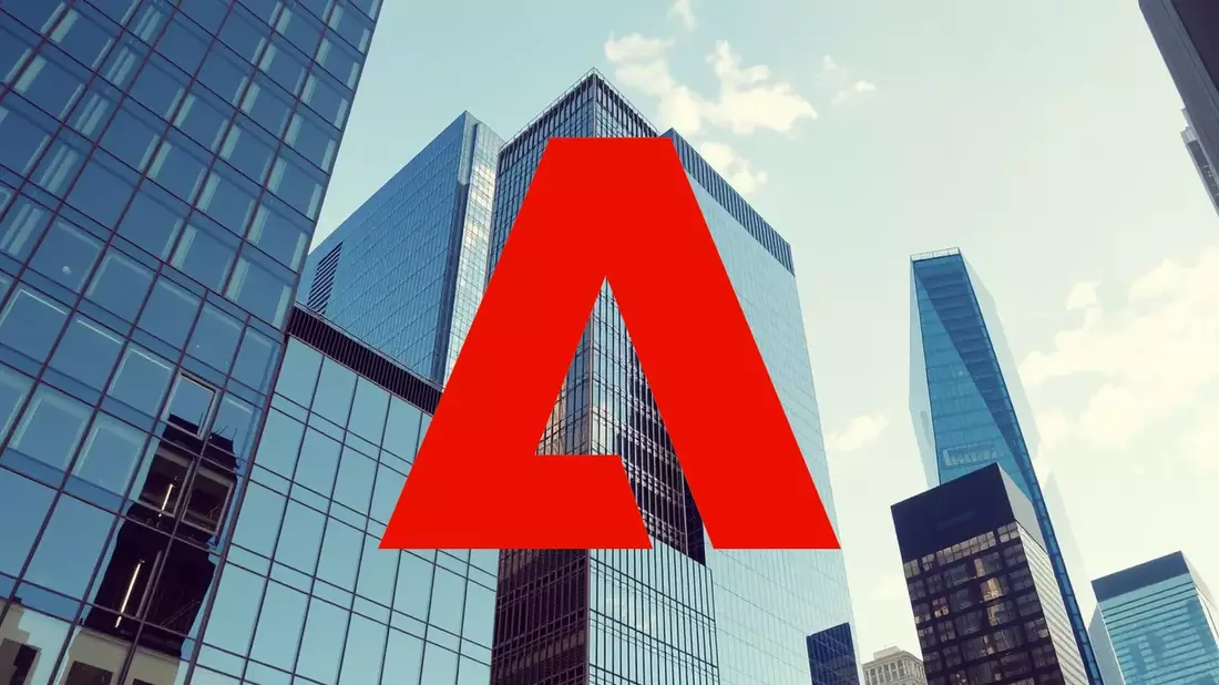 Adobe: El abismo entre los resultados y la confianza del mercado Illustration mit AI erstellt übermittelt durch boerse-global.de