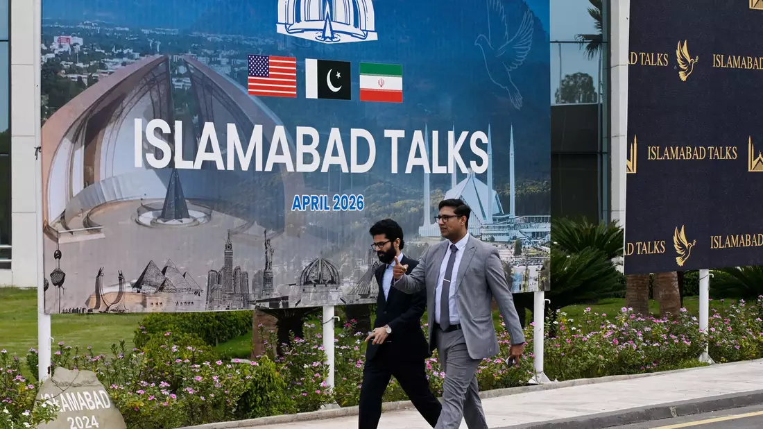 In Pakistans Hauptstadt Islamabad sollen die USA und der Iran über eine dauerhafte Friedenslösung sprechen. - Bild: Wang Shen/XinHua/dpa