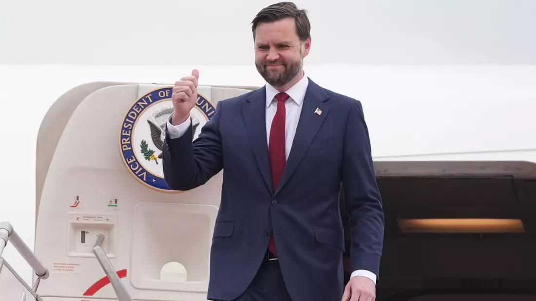 US-Vizepräsident JD Vance führt die US-Delegation an. - Bild: Jacquelyn Martin/AP POOL/AP/dpa