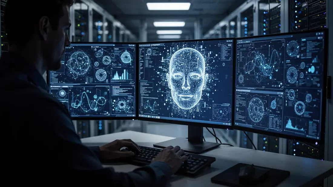 KI-Forensik: Der neue Wettlauf um Vertrauen, Illustration mit AI erstellt übermittelt durch boerse-global.de