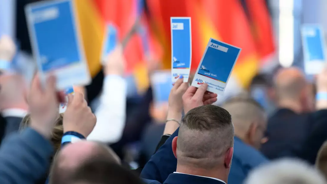 Die AfD will Verschärfungen in der Migrationspolitik. - Bild: Hendrik Schmidt/dpa