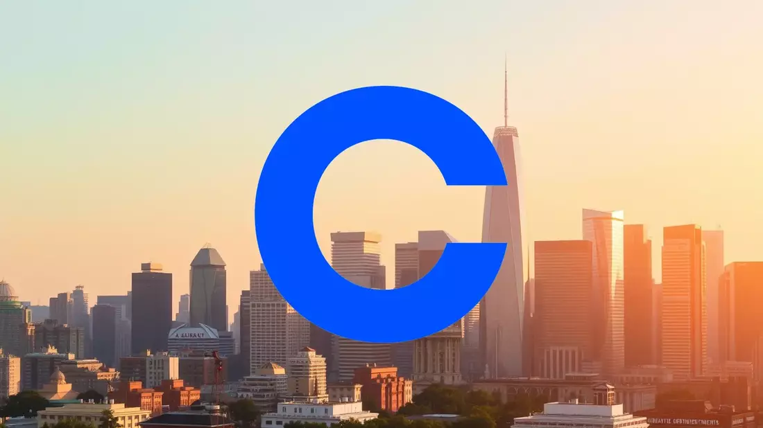 Coinbase: Un Gigante Institucional Bajo la Lupa del Mercado Illustration mit AI erstellt übermittelt durch boerse-global.de