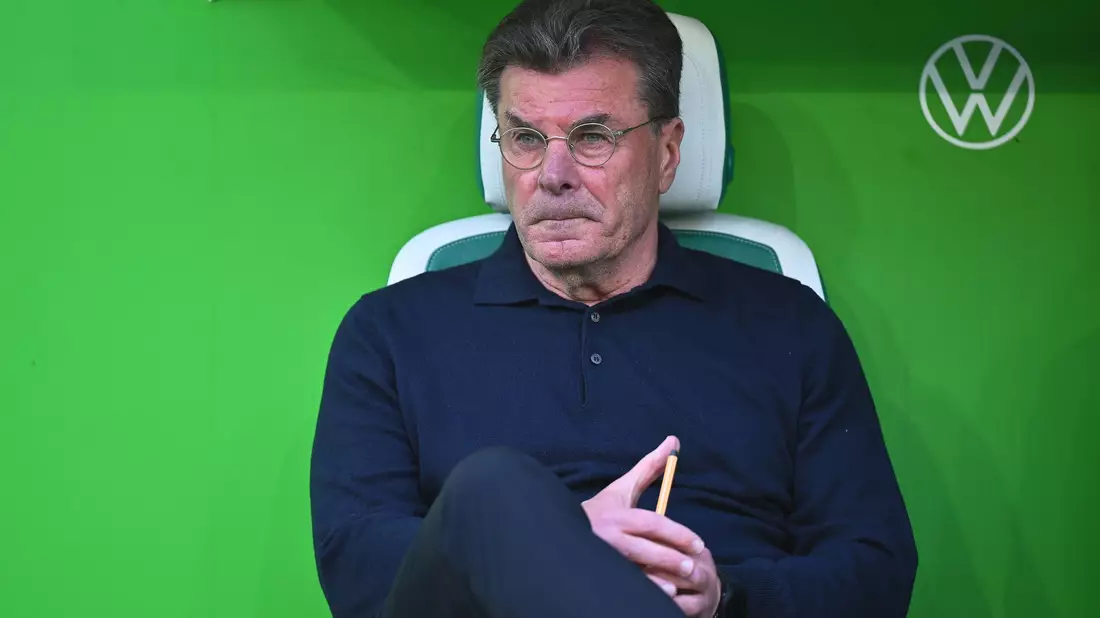 Hat immer weniger Hoffnung: Dieter Hecking. - Bild: Swen Pförtner/dpa