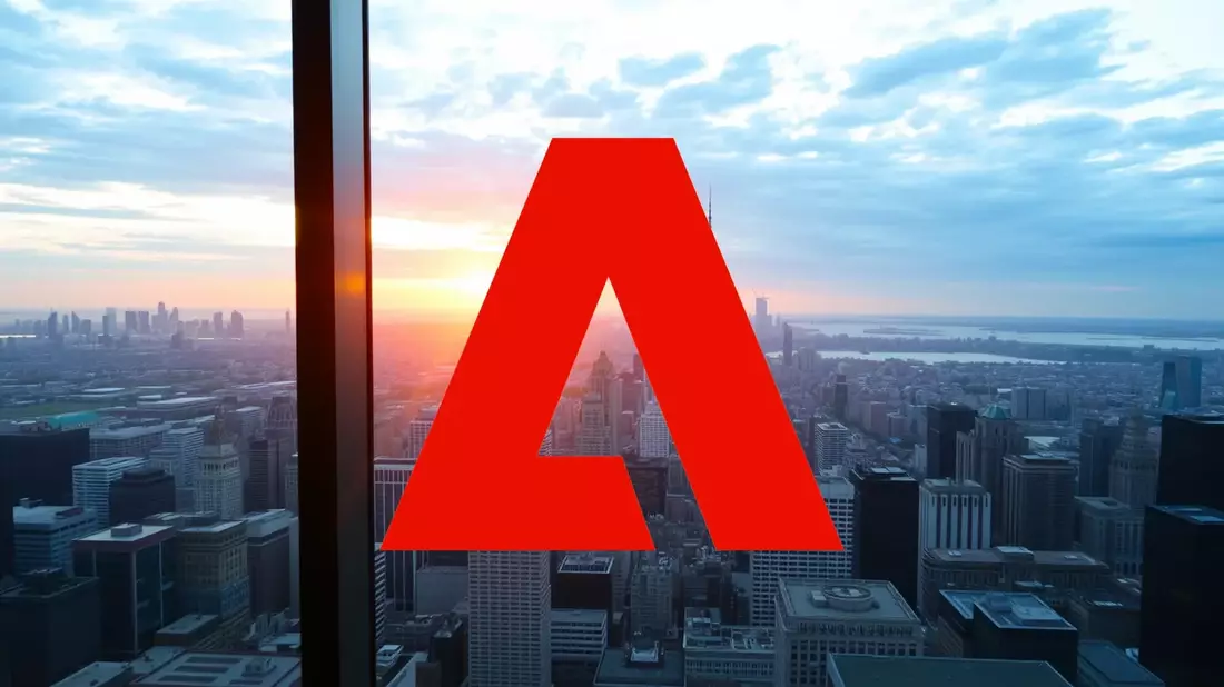 Adobe: La tormenta de una semana decisiva Illustration mit AI erstellt übermittelt durch boerse-global.de