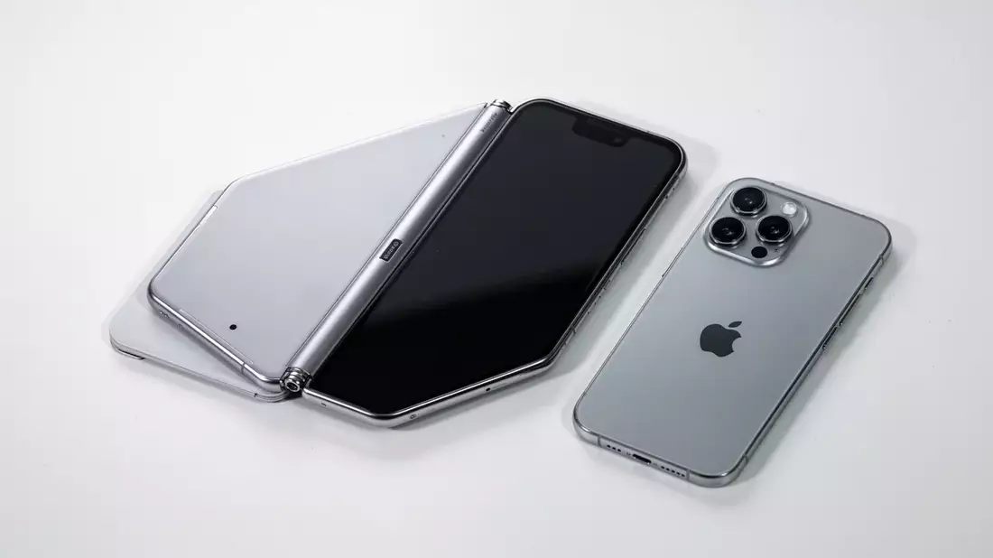 Apple iPhone Ultra: Falt-Smartphone mit iPad-Mini-Display - Bild: über boerse-global.de