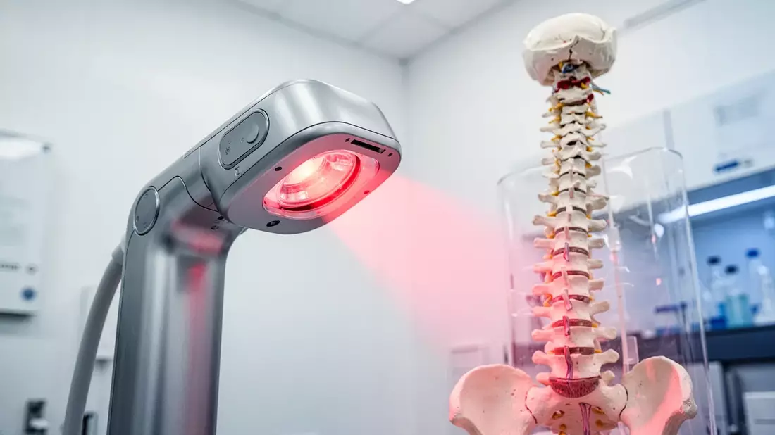 Rotlichttherapie bekämpft Rückenschmerzen im Büro - Bild: über boerse-global.de