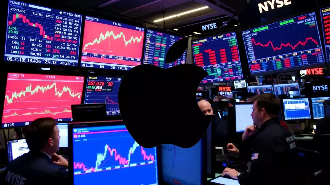 Apple: La prueba de fuego del 30 de abril Illustration mit AI erstellt übermittelt durch boerse-global.de