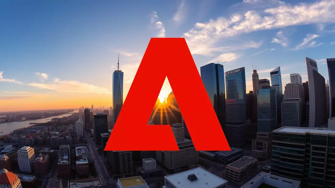 Adobe: La encrucijada del liderazgo en la era de la IA Illustration mit AI erstellt übermittelt durch boerse-global.de