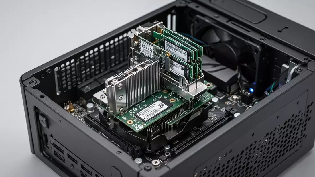 Platypus-Adapter: GPU-Höhe plus SSD-Slots für 27 Euro - Bild: über boerse-global.de