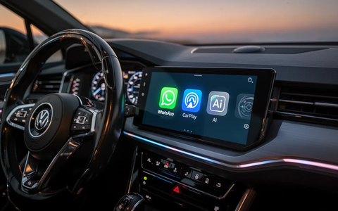Apple modernisiert CarPlay mit WhatsApp, ChatGPT und Google Meet - Foto: über boerse-global.de