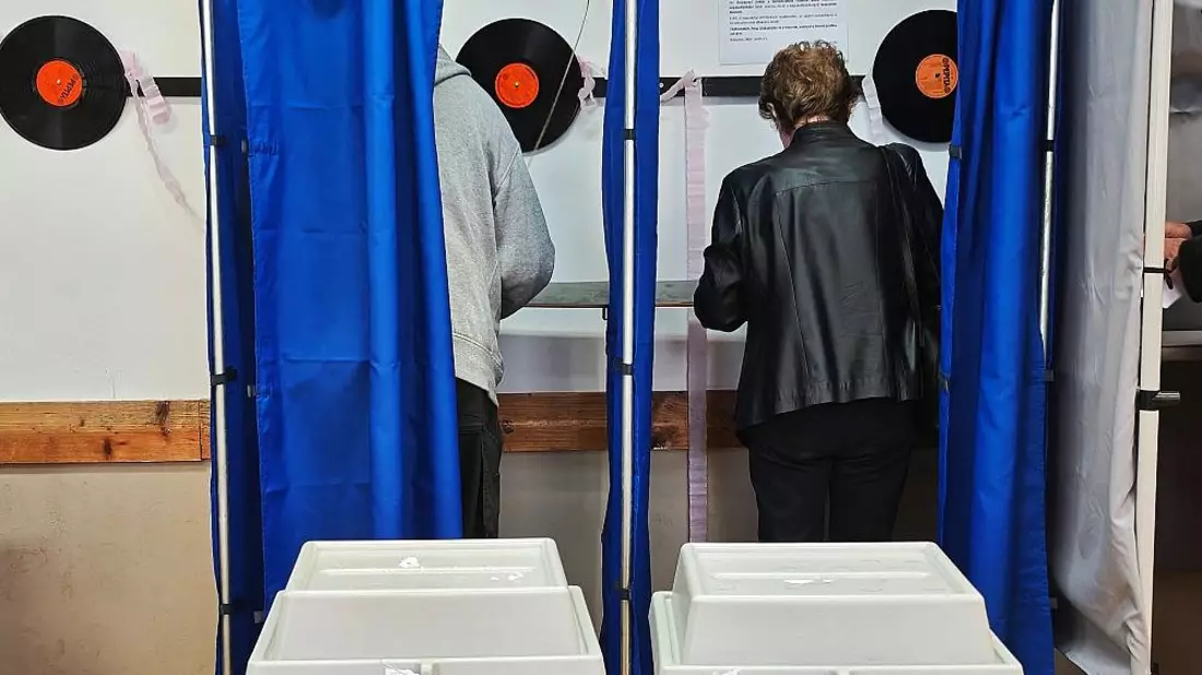 Wahllokal in Ungarn am 12.04.2026 - Bild: via dts Nachrichtenagentur