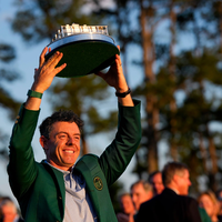 Rory McIlroy ist erst der vierte erfolgreiche Titelverteidiger in der Geschichte des Masters. - Foto: David J. Phillip/AP/dpa