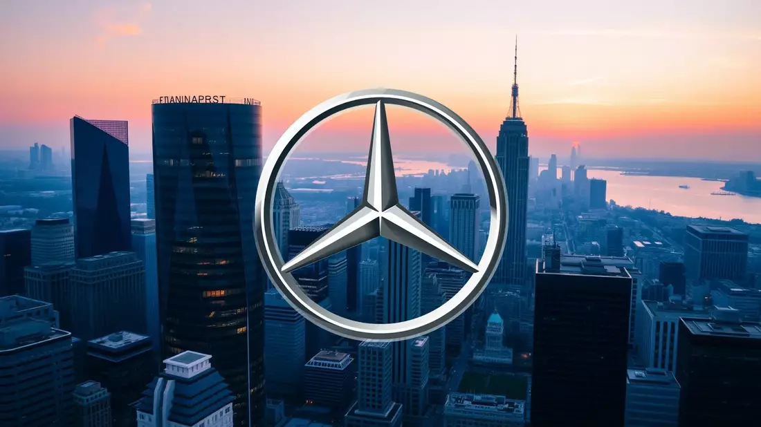 Mercedes-Benz Stock Confronts a Dual Market Squeeze Illustration mit AI erstellt übermittelt durch boerse-global.de