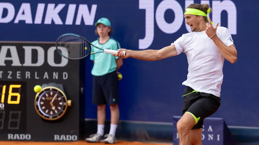 Weltklasse-Tennis. Alexander Zverev schlägt bei den BMW Open by Bitpanda auf - live auf Joyn und ProSieben MAXX - Bild: presseportal.de