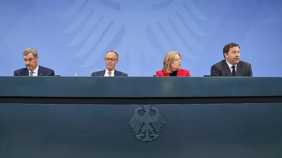 Pressekonferenz nach Koalitionsausschuss am 13.04.2026 - Bild: via dts Nachrichtenagentur