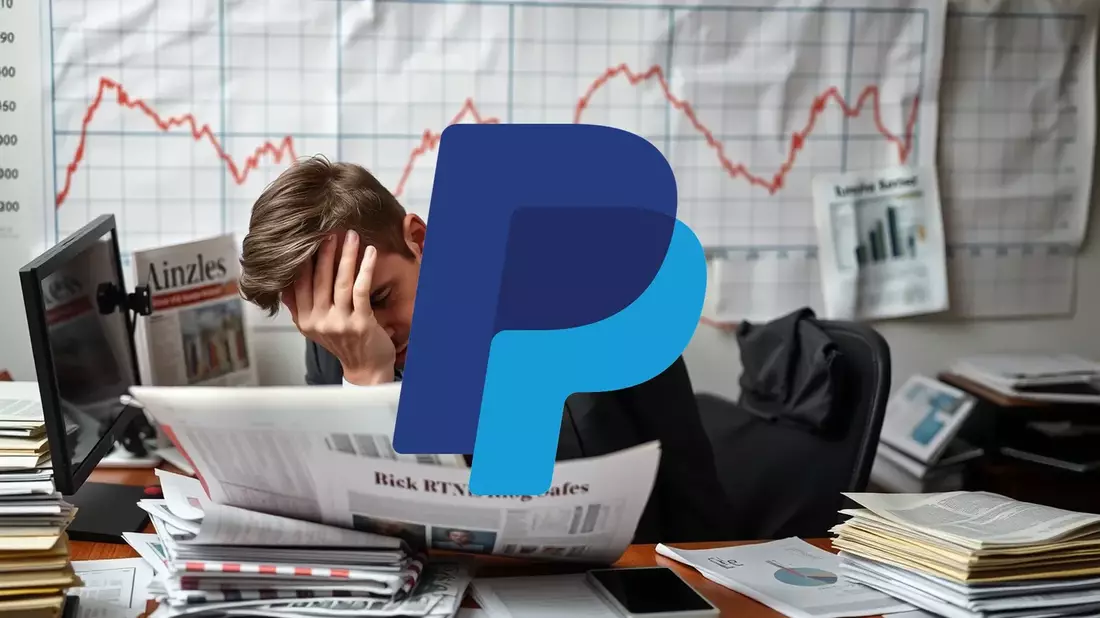 PayPal: Un lunes crucial entre tribunales y cripto Illustration mit AI erstellt übermittelt durch boerse-global.de