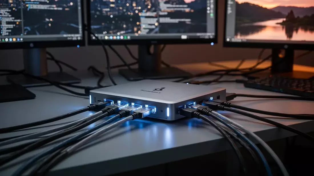 Thunderbolt 5: Docking-Stationen bringen 80-GBit/s-Boom - Bild: über boerse-global.de