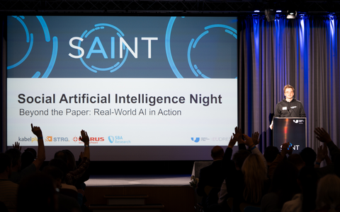 Impression SAINT 2026 - Foto: Tobias Kietreiber über pressetext.de