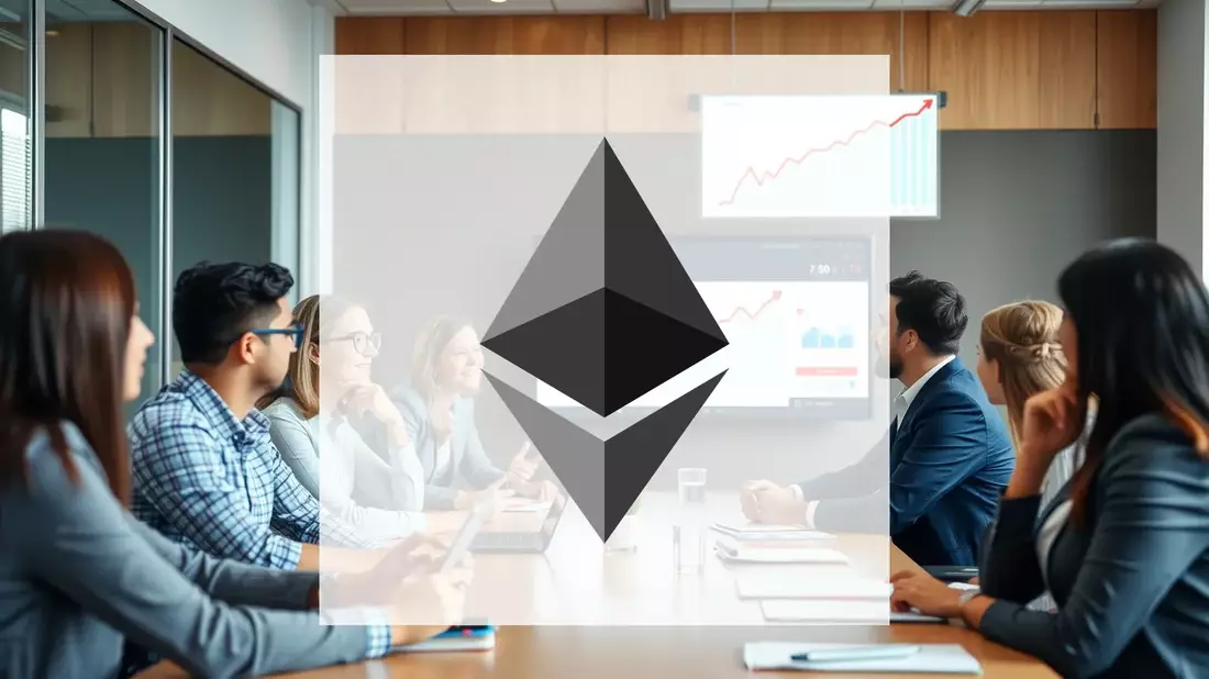 Ethereum's Liquid Lockdown: Staking Records and Strategic Shifts Define a Contradictory Market Illustration mit AI erstellt übermittelt durch boerse-global.de