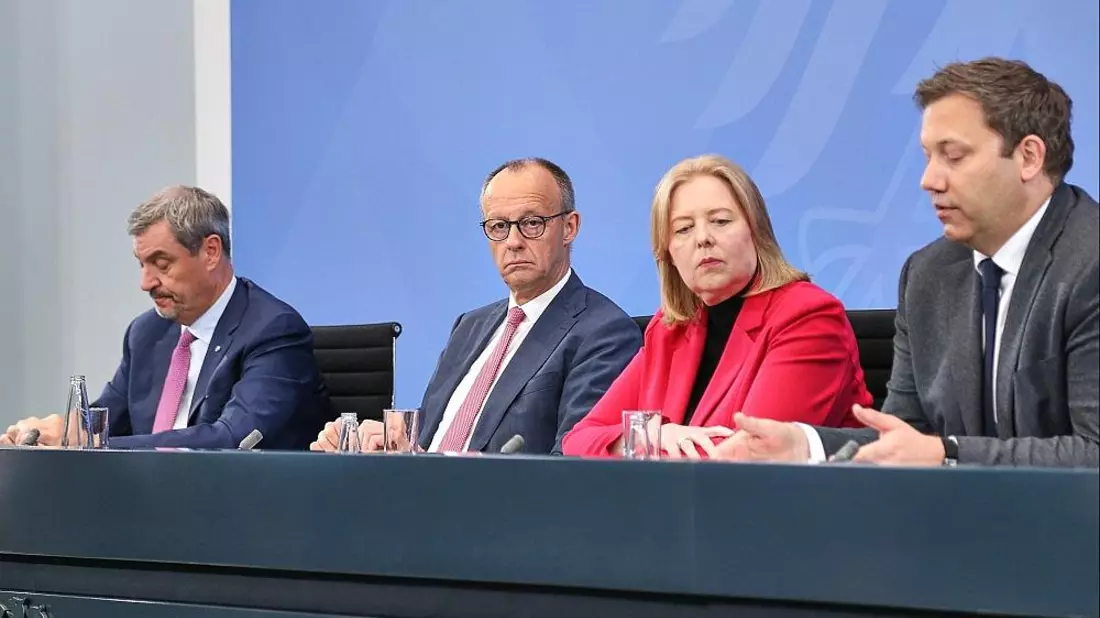 Pressekonferenz nach Koalitionsausschuss am 13.04.2026 - Bild: via dts Nachrichtenagentur