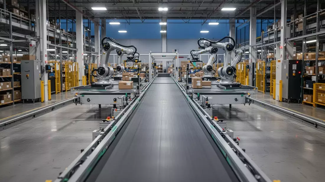 Amazon Aktie: Zwei Fronten, ein Ziel Illustration mit AI erstellt übermittelt durch boerse-global.de