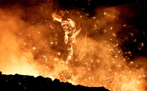 Die europäische Stahlindustrie soll von dem Gesetz profitieren. (Symbolbild) - Foto: Hauke-Christian Dittrich/dpa