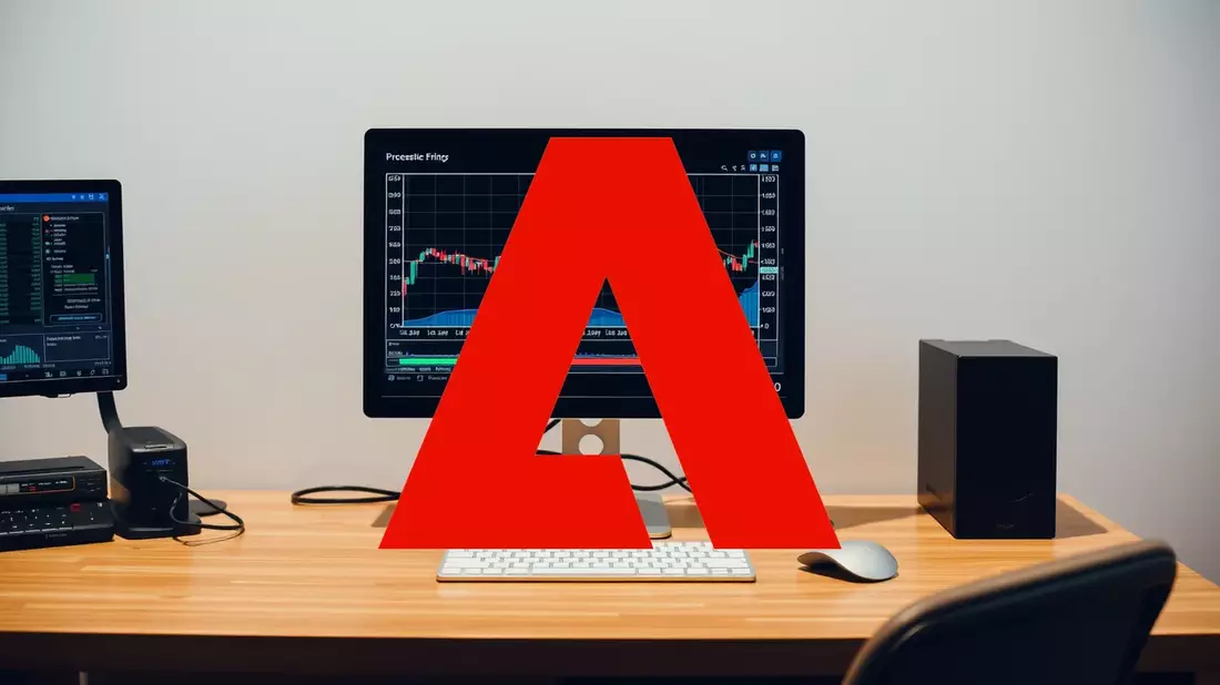 Adobe: El dilema de la valoración frente a la innovación Illustration mit AI erstellt übermittelt durch boerse-global.de