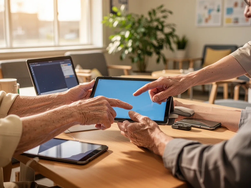 Digitales Lernen in Nordenham: Mehrgenerationenhaus hilft gegen die digitale Spaltung - Foto: über boerse-global.de